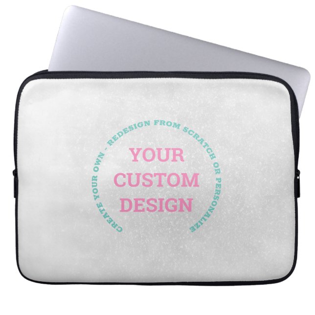 Creëer uw eigen volledig Gepersonaliseerd Laptop Sleeve (Voorkant)