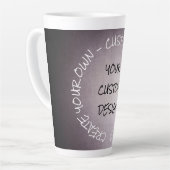 Creëer uw eigen volledig Gepersonaliseerd Latte Mok (Linkerhoek)