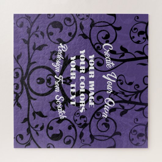 Creëer uw eigen volledig Gepersonaliseerd Legpuzzel (Horizontaal)