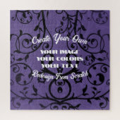 Creëer uw eigen volledig Gepersonaliseerd Legpuzzel (Verticaal)