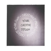 Creëer uw eigen volledig Gepersonaliseerd Notitieblok (Voorkant)