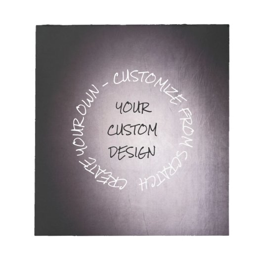 Creëer uw eigen volledig Gepersonaliseerd Notitieblok (Voorkant)