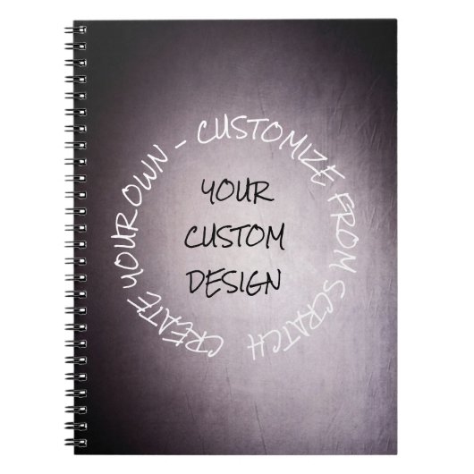 Creëer uw eigen volledig Gepersonaliseerd Notitieboek (Voorkant)