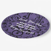 Creëer uw eigen volledig Gepersonaliseerd Papieren Bordje (Gekanteld)