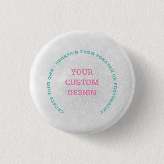 Creëer uw eigen volledig Gepersonaliseerd Ronde Button 3,2 Cm (Voorkant)