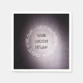 Creëer uw eigen volledig Gepersonaliseerd Servet (Voorkant)