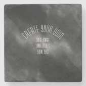 Creëer uw eigen volledig Gepersonaliseerd Stenen Onderzetter (Voorkant)