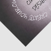 Creëer uw eigen volledig Gepersonaliseerd Tissuepapier (Detail)