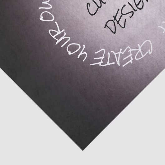 Creëer uw eigen volledig Gepersonaliseerd Tissuepapier (Detail)