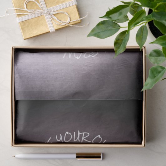 Creëer uw eigen volledig Gepersonaliseerd Tissuepapier (Geschenk)