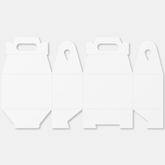 Creëer Uw eigen voordeur Bedankdoosjes (Ongevouwen)