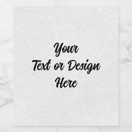 Creëer Uw eigen voordeur Wijn Etiket (Enkel label)