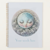 Creëer Uw eigen vredige maan Planner (Voorkant)