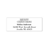 Creëer Uw eigen vrolijke kerst Rubberstempel (Afrduk)