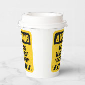 Creëer uw eigen waarschuwing! Kan beginnen met pra Papieren Bekers (Rechts)