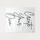 Creëer Uw eigen Wandkleed (Voorkant (horizontaal))