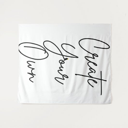 Creëer Uw eigen Wandkleed (Voorkant (horizontaal))