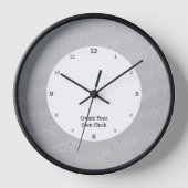 Creëer Uw eigen wandklok (Voorkant)