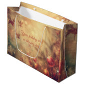 Creëer uw eigen warme kerstballen cadeautas (Voorkant Gekanteld)