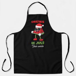 Creëer Uw Eigen Watermeloen Kerstman Schort