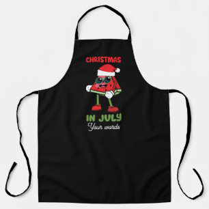 Creëer Uw Eigen Watermeloen Kerstman Schort