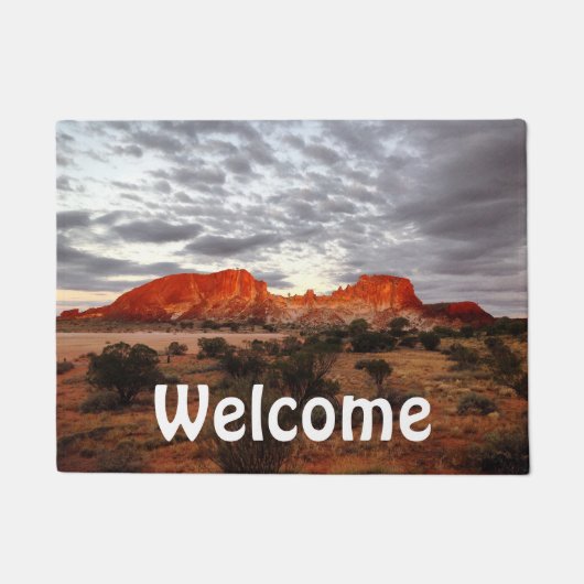 Creëer uw eigen welkomstdeur deurmat (Voorkant)