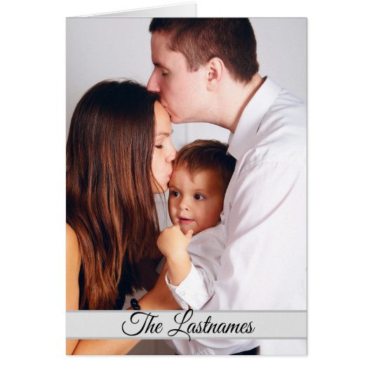 Creëer Uw eigen Wenskaart Foto Afbeelding (Voorkant)