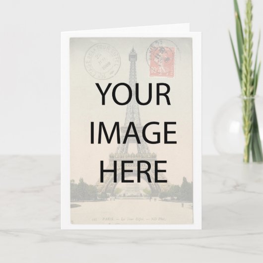 CREËER UW EIGEN Wenskaart Kaart (Voorkant)