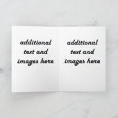 Creëer Uw eigen Wenskaart V Kaart (Binnen)