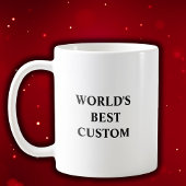 Creëer Uw eigen wereld is het beste Koffiemok