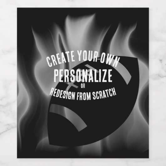 Creëer Uw eigen Wijn Etiket (Enkel label)