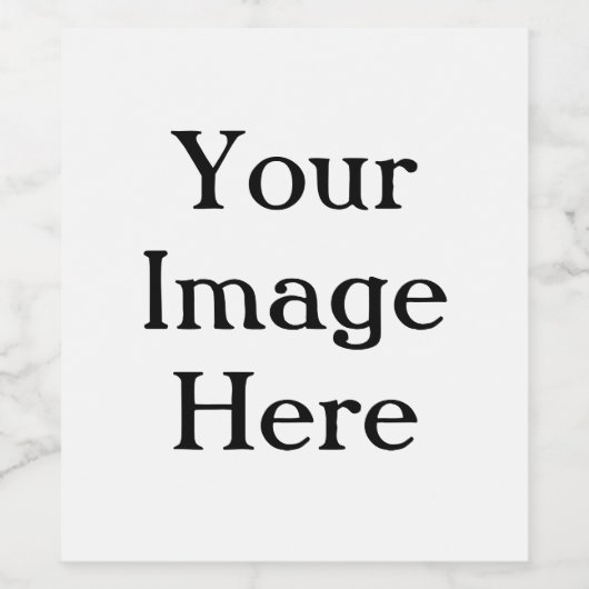 Creëer Uw eigen Wijn Etiket (Enkel label)