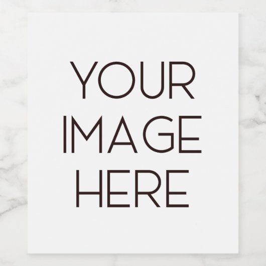 Creëer Uw eigen Wijn Etiket (Enkel label)