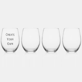 Creëer Uw eigen Wijnglas Zonder Voet