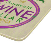 Creëer Uw eigen wijnkelder druiven gepersonaliseer Snijplank (Hoek)