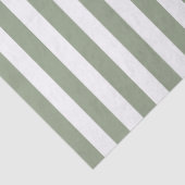 Creëer uw eigen wijze groen wit gestreept patroon tissuepapier (Detail)