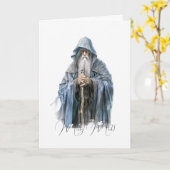 Creëer Uw eigen wijze oude tovenaar Kaart (Gele Bloem)