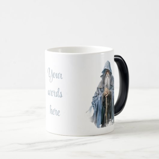 Creëer Uw eigen wijze oude tovenaar Magische Mok (Voorkant rechts)