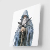 Creëer Uw eigen wijze oude tovenaar Vierkante Klok (Hoek)