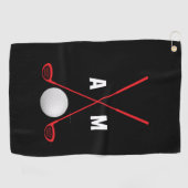 Creëer Uw eigen winnende Golfhanddoeken Golfhanddoek (Horizontaal)