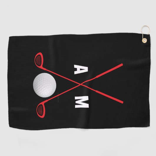 Creëer Uw eigen winnende Golfhanddoeken Golfhanddoek (Horizontaal)