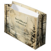 Creëer uw eigen winterdorpslandschap groot cadeauzakje (Voorkant Gekanteld)