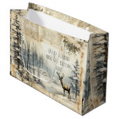 Creëer uw eigen  winterherfstlandschap groot cadeauzakje (Voorkant Gekanteld)