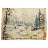 Creëer uw eigen  winterlandschap groot cadeauzakje (Achterkant)