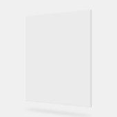 Creëer Uw eigen wit Acryl Bord (Hoek)