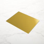 Creëer Uw eigen wit Folie Feestdagen Briefkaart (Gedraaid)