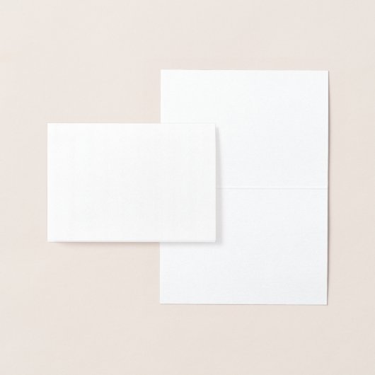 Creëer Uw eigen wit Folie Kaarten (Display)