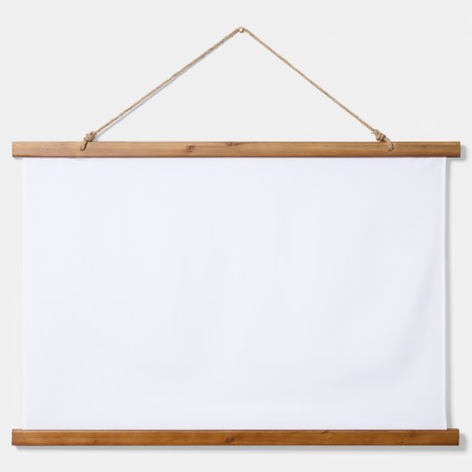 Creëer Uw eigen wit Hangend Wandkleed (Voorkant)