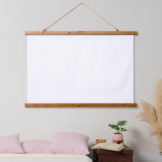 Creëer Uw eigen wit Hangend Wandkleed (Slaapkamer)