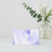 Creëer Uw Eigen Wit Licht Swirls - Deep Paarse Visitekaartje (Staand voorkant)